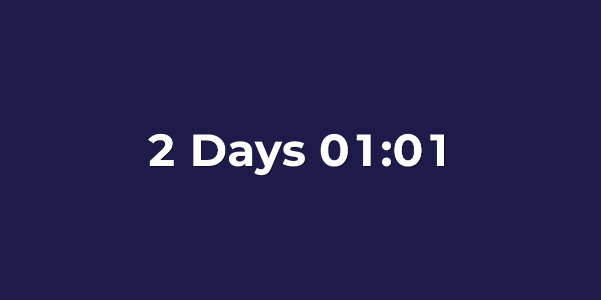 HubSpot email countdown timer