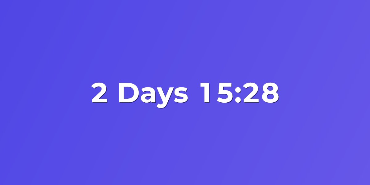 Mailchimp email countdown timer