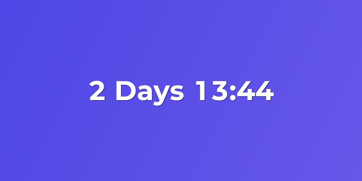 Mailchimp email countdown timer