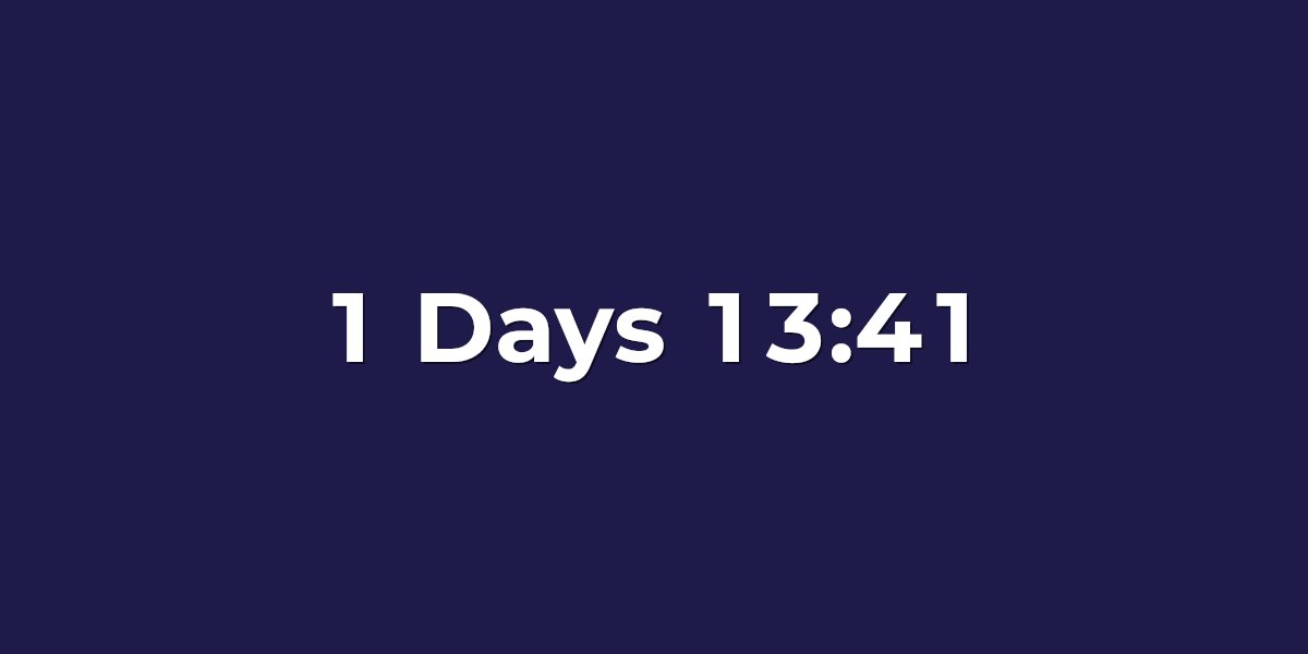 Webinar countdown timer